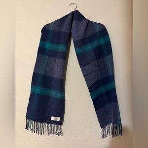 HOUSE OF SCOTLAND VINTAGE LAMBWOOL SCARF